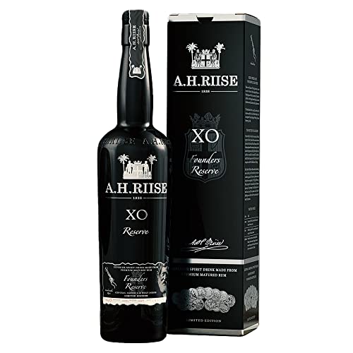 A.H. Riise X.O. Founders Reserve Black Edition Rum 44,3% Vol. 700ml