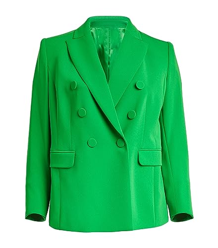 Blazer à boutons double boutonnage veste costume femme élégante
