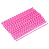 PATIKIL Re-usable Spoke Skins, Bicycle Spoke Cover 9 Inch, 72 Pcs Colorful Wheel Spokes Rims Trim Motorcycle Decoration for Road Mountain Dirt Bike Wheelchair Accessories, Pink
