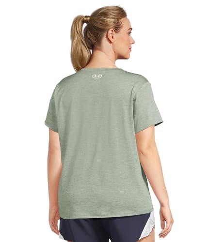 Image of Under Armour Women's Tech Twist V Neck Short Sleeve T-Shirt