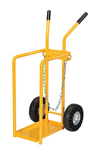 Carretilla para cilindros Vestil CYHT-1 150 lb capacidad miniatura 2