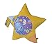 Simba 109461018 - Kikaninchen Plüsch Sternkissen, 45cm, kuschelweich, Soft, Kinderzimmer Deko, Kuschelkissen, ab den ersten Lebensmonaten geeignet