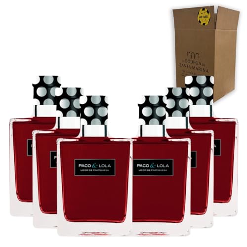 Licor de Frambuesa - Celebra los momentos especiales con el licor perfecto Pack 6-50cl