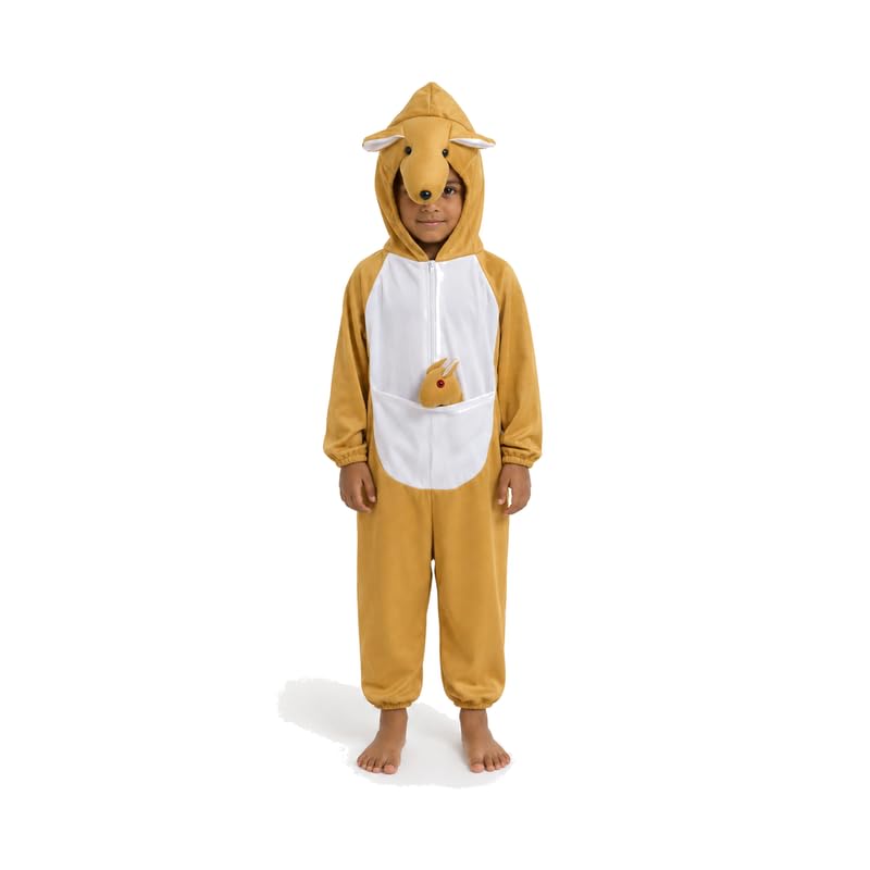 Image of Animal Costume for Kids | Plush Fancy Dress Costume for Boys & Girls |School Fancy Dress, Annual Day, Jungle Theme, Role Play, Halloween & Birthday Party