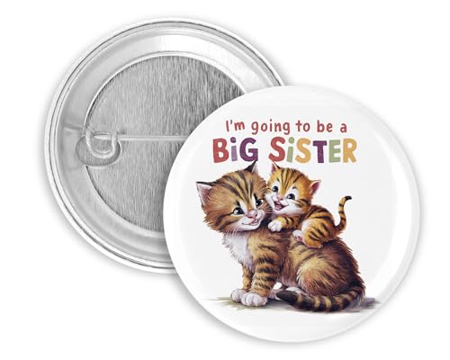 I'm Going To Be A Big Sister �q�L �s���o�b�N �{�^���s�� �Z��p L�T�C�Y ���a2.25�C���`