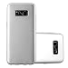 Produktbild Cadorabo Hülle für Samsung Galaxy S8 Plus in METALLIC Silber - Handyhülle aus flexiblem TPU Silikon - Silikonhülle Schutzhülle Ultra Slim Soft Back Cover Case Bumper