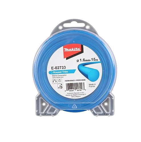 Makita E-02733 Mähfaden rund 1,6mmx15m Blau