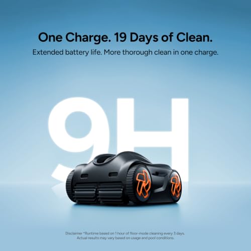 Image of iGarden K Series Robotic Pool Cleaner, 9H Runtime, Above /Inground Pool