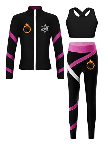 Veste de patinage artistique fille et tenue de sport hip-hop moderne