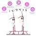 Costzon Double Horizontal Bars, Junior Gymnastic Training Parallel Bars w/ 11-Level 38-55