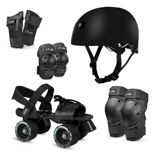 JASPO Razor Adjustable Roller Skates | Unique Ankle Support | 61m...