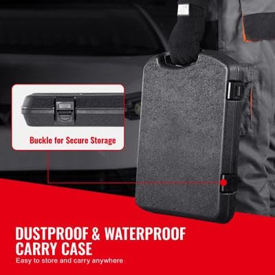 Close-up of the secure buckle on the Happybuy Refrigerant Scale carrying case