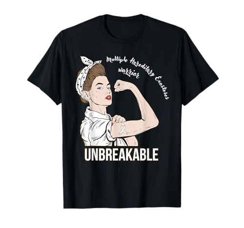 La guerrière de sensibilisation aux exostoses héréditaires multiples lui apporte son soutien T-Shirt