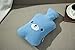 samply Hot Water Bottle with Cute Fleece Cover, Hot Water Bag for Hot and Cold Compress, Hand Feet Warmer, Neck and Shoulder Pain Relief, Light Blue Bear
