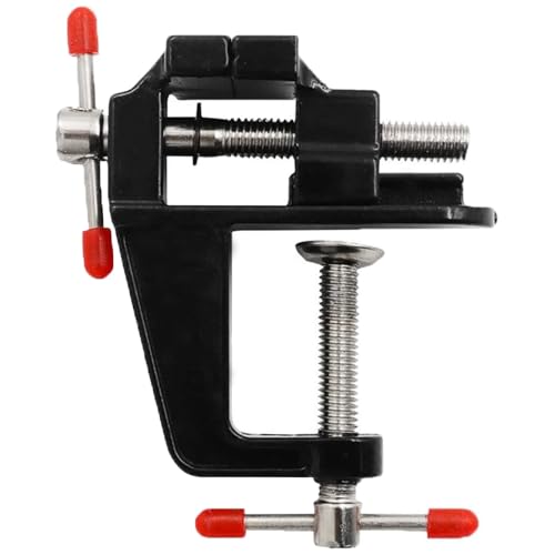 TopHomer Heavy Duty Metal C Clamps for Woodworking, Table Saw Fence Clamps,Table Clamps for Fixed Acrylic Sheets, Plexiglass Sheets, Plastic Sheets, Wood Sheets