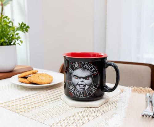Taza de cerámica Child's Play Chucky 20 onzas miniatura 7