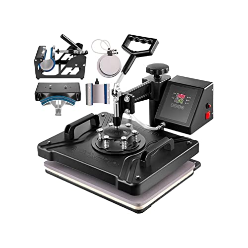 Máquina de Prensa Térmica 5-6-8 en 1 Combo 15x15 Inch miniatura 2