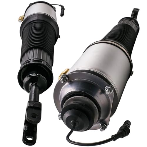 GYTTAK Sospensioni pneumatiche Montante Compatibile con A8 S8 D3 4E 2002-2010 Auto Ammortizzatore Ad Aria Anteriore Sinistra Destra Ammortizzatore Sospensione 1 Paio 4E0616040AK 4E0616040S