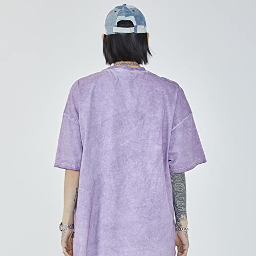 T-shirt Harajuku en coton ample pour vos sorties urbaines d'été