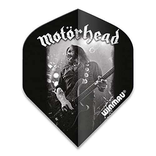 Winmau Lemmy Motorhead Rock Legends 100 Micron Strong Standard Dart Flights (1 Set)