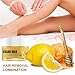 Natural Sugar Waxing Kit - Full Body Hair Removal, Includes 150G Hair Removal Sugar Wax, 2 Wax Sticks and 3 Non-Woven Wax Strips, Suitable for Face, Arms, Legs, Underarms, Bikini Area