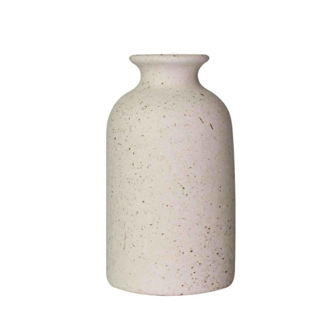 Vase céramique blanc stable pour sublimer une table et étagère