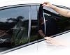 Calcomanía de Pilar Central para Coche para Kia Sonet 2021-2024, Calcomanía de Pilar Central BC de Ventana de Coche Tiras de Moldura de Puerta Accesorios Decorativos de Columna 8