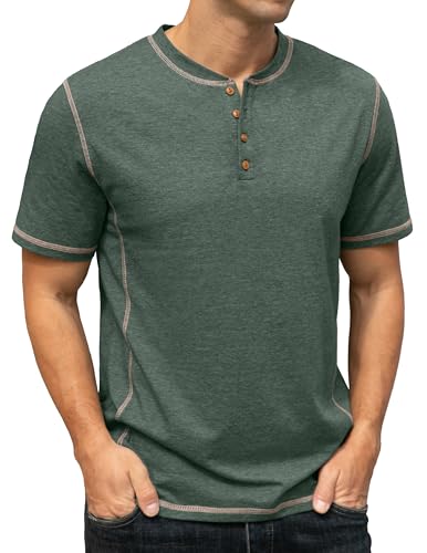 Sailwind Mens Henley Short Sleeve T-Shirt Cotton Maverick Shirt2