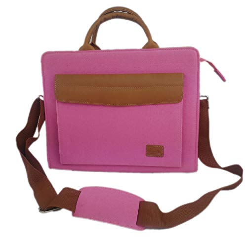 Sac ordinateur feutre rose antichoc et anti-rayure pour votre MacBook