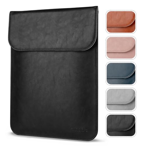 Allinside Housse pour Ordinateur Portable 13 Pouces, Compatible avec MacBook Neo A18 Pro/MacBook Air 13 (2018–2026) / MacBook Pro 13 (2016–2022), en Cuir...