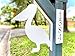 Weatherproof Pelican Mailbox Bracket for 45 Degrees Angle Mailbox Post, Outdoor Pelican Bird Art, Exterior Coastal Home Beach House Decor, Nautical Mailbox Decoration