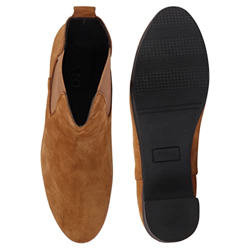Image of FAUSTO Women Flared Heel Boots