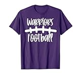 Warriors Football School Spirit Team Mascot Game Night T-Shirt