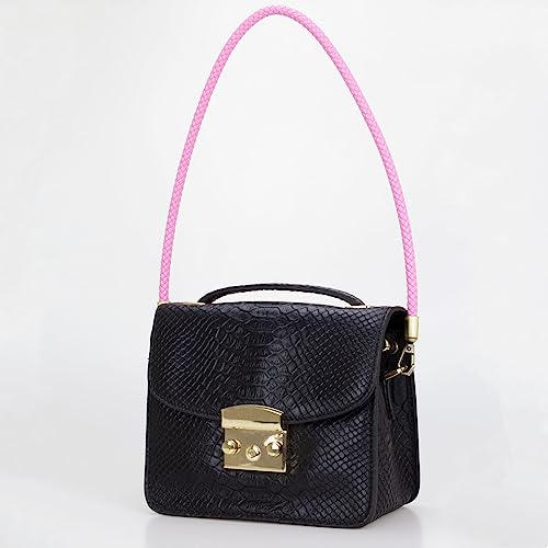 Image of ALLZEDREAM Braided Leather Purse Strap Replacement Handbag Shoulder Bag Handle