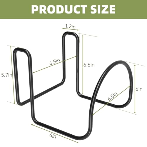 Support de tuyau d'arrosage rétractable et flexible avec fixation murale pour garage