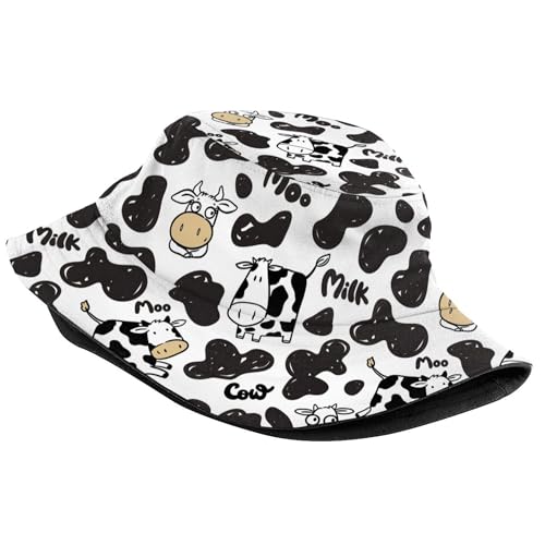 Image of Bucket Hat for Women Men, Fashion Print Outdoor Beach Hat Packable Sun Cap for Travel Hiking