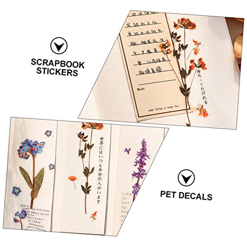 JEWEDECO 12 Folhas De Adesivos Faça Você Mesmo Bling Garrafa De Água Adesivos Claros Adesivos De Dec