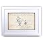 HWC Trading FR Winnie The Pooh Spell Feel Love A3 Framed Printed Quote