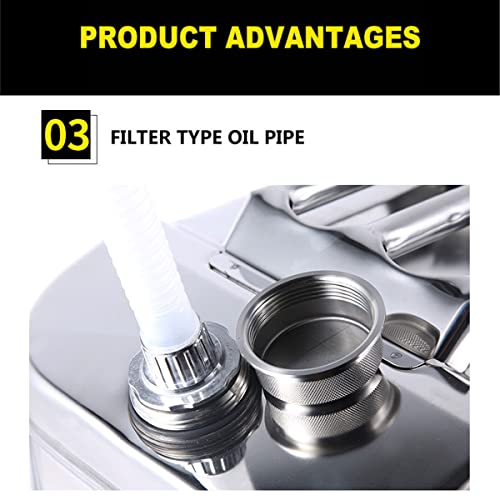 Réservoir portable de rechange diesel pour quad et groupe électrogène - 5