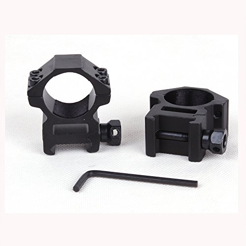 Ohhunt Lot de 2 Anneaux de visée Picatinny Weaver 25,4 mm Cover