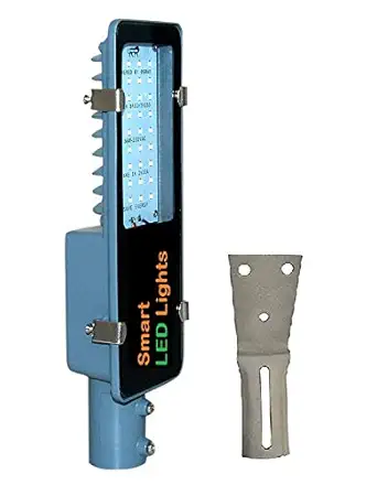Smart Outdoor Waterproof 36 Watt Street Light with Wall Mount, IP65 Driver (White)