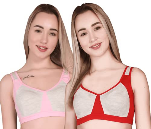 Image of MAD Venom Women'sAnd Girls Sports Non Padded Bra | Bras for Sports, Gym, Workout, Exercise, Yoga, Training Regular Bra |Full Coverage Casual Wear for Girls