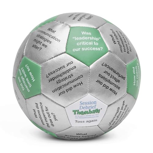 Image of Trainers Warehouse 6 inch Thumball Collection, 32 Prompts for Conversation, Team Building, Relationship and Training
