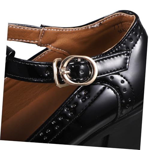 Chaussures à talons hauts imperméables et confortables de bureau
