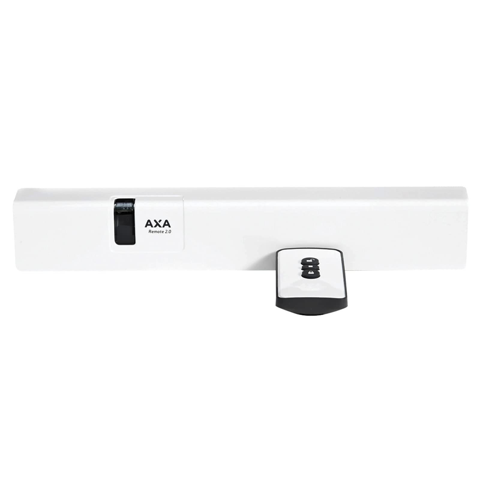 ATTAS Funk Fensterantrieb für Klappfenster 400N Hub 130mm Stufenlos einstellbar Batteriebetrieben mit Fernbedienung… (weiß)