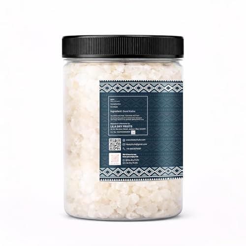 Image of LILA DRY FRUITS Gond Katira 100 gms Natural Edible Gum | Premium Tragacanth Gum Best for Summer Recipes and Drinks | Soak & Use for Desserts Falooda Traditional Recipe Perfect for Gifting