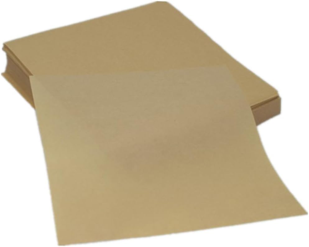 VICASKY 100pcs 30x40cm Unbleached Baking Paper Sheets Food-grade Parchment Non-stick Cooking Papers for Oven Grilling and Kitchen Baking Supplies