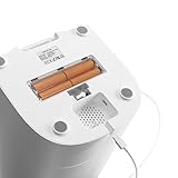 Molly&Cody BALOU Futterautomat für Katzen & Hunde (4L Behälter, automatischer Futterspender für Trockenfutter, Fütterung nach Zeitplan, LED Anzeige, Tastensperre, duale Stromversorgung, Edelstahl)