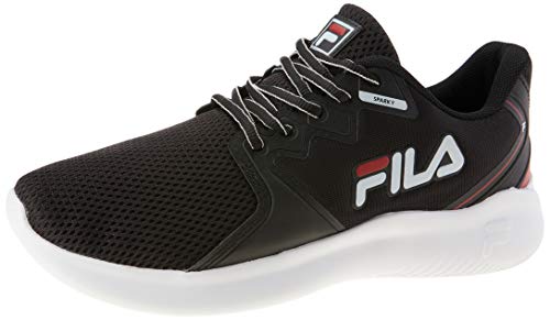 Tênis Sparky, Fila, Masculino, Preto/Vermelho/Branco, 41