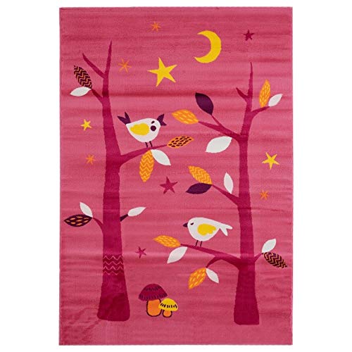 Sanat Hali Rug, Polypropylene, Pink, M